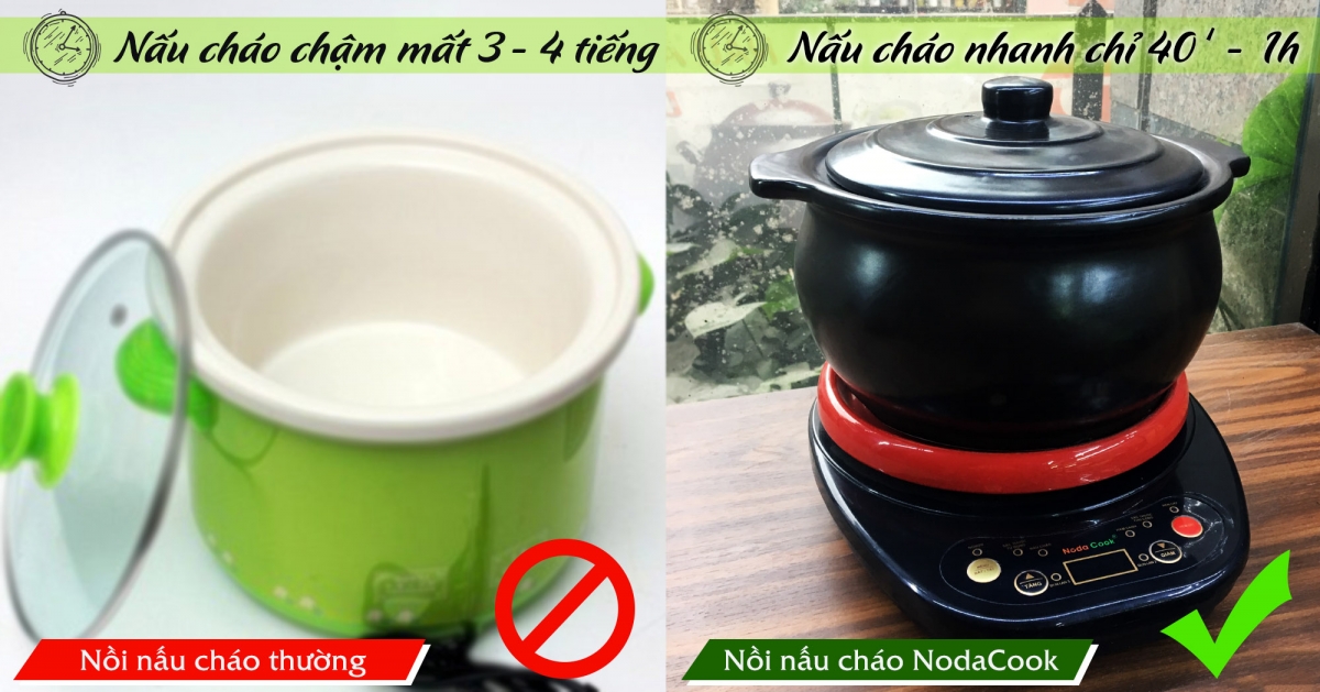 Nồi nấu cháo cho bé tốt nhất hiện nay