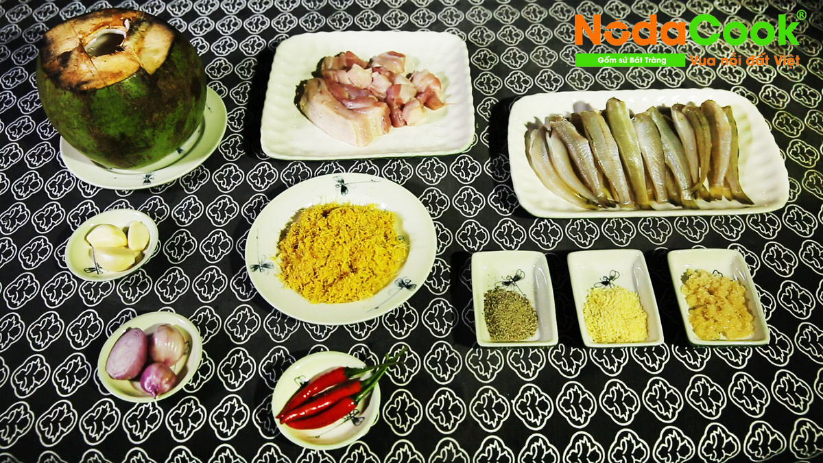 Nồi đất kho cá tặng bố mẹ Noda Cook Bát Tràng