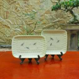 khay chữ nhật bằng sứ khay chữ nhật bằng sứ