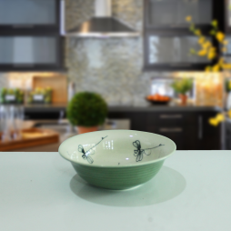 Bát chè men xanh đồng vẽ chuồn Bát chè men xanh đồng vẽ chuồn