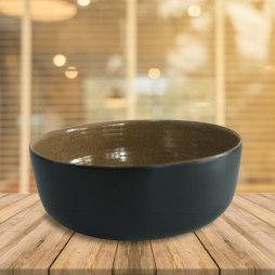 Tô đấu đen lòng gốm  Tô đấu đen lòng gốm