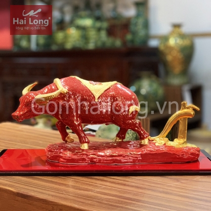 tượng trâu phong thủy cho người mệnh hỏa