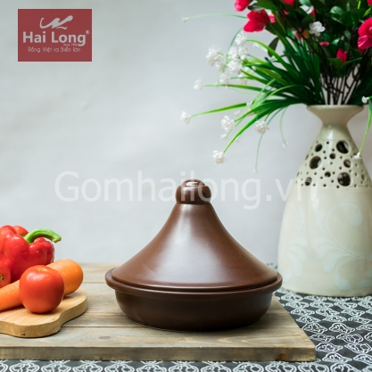 Nồi đất Noda Tagine 500 ml (Nâu)