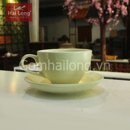 Tách cà phê Capuccino dáng Ý 280 ml (Kem)