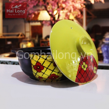 Nồi đất kho cá NodaCook Bát Tràng