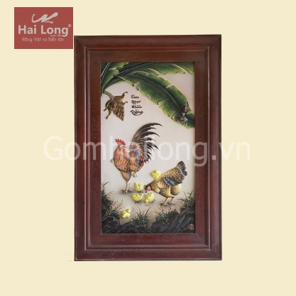 Tranh sứ Kim Ngọc Mãn Đường 