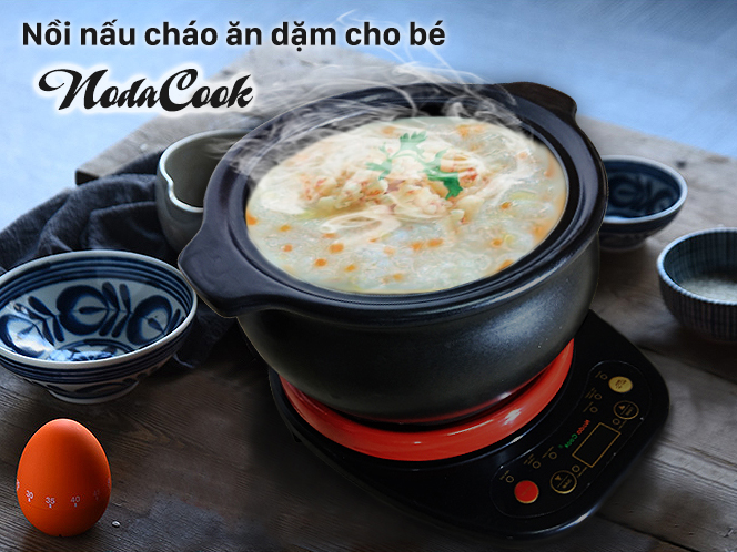 noi nau chao an dam cho be NodaCook