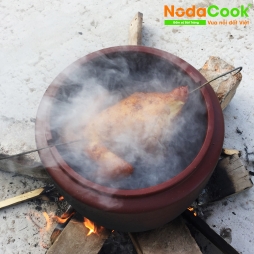Lu đất NodaCook nướng gà thơm ngon ngọt thịt 